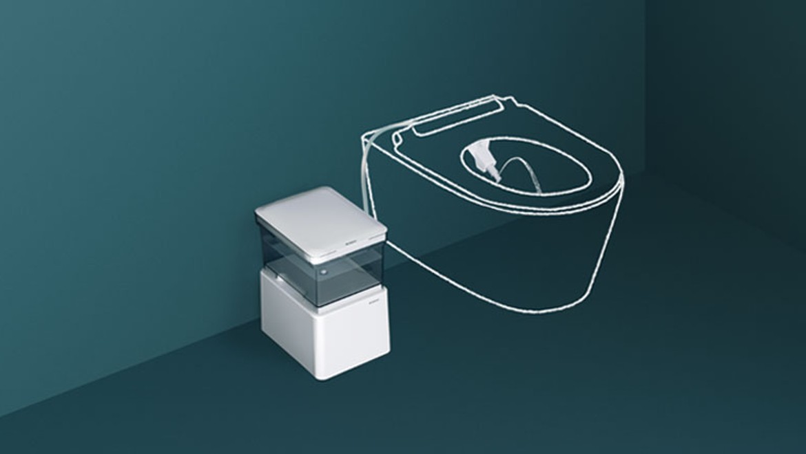 Geberit AquaClean Cama macht aus jedem WC ein DuschWC Geberit